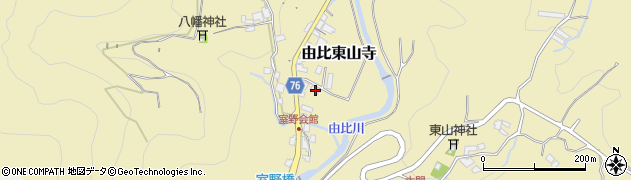 静岡県静岡市清水区由比東山寺1253周辺の地図