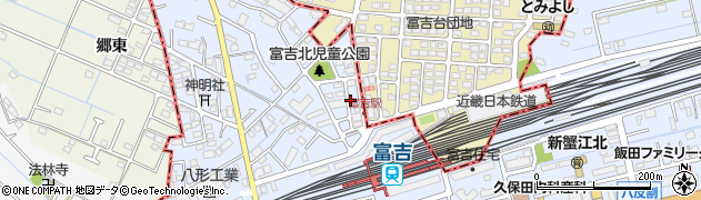 福助寿司 富吉支店周辺の地図