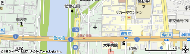愛知県名古屋市中川区下之一色町松蔭２丁目92周辺の地図
