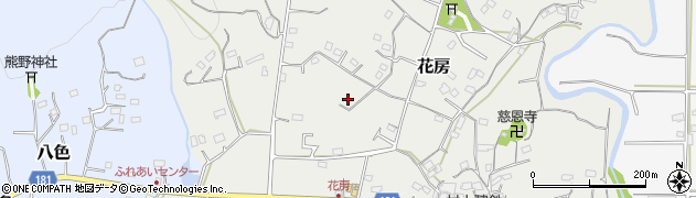千葉県鴨川市花房周辺の地図
