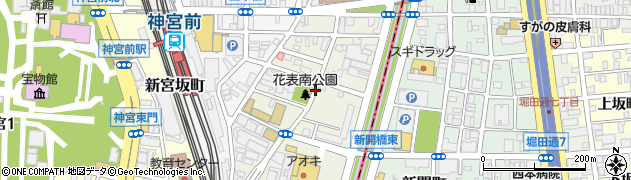 愛知県名古屋市熱田区花表町周辺の地図