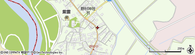 滋賀県近江八幡市野村町1425周辺の地図