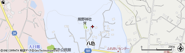 千葉県鴨川市八色1081周辺の地図