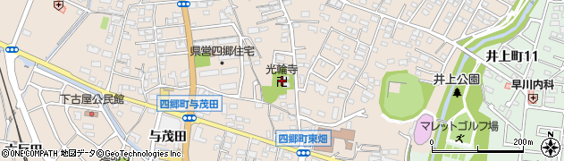 愛知県豊田市四郷町天道87周辺の地図