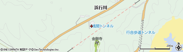 千葉県勝浦市浜行川133周辺の地図