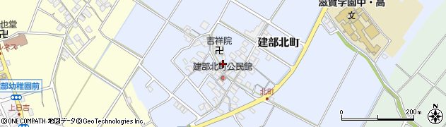 滋賀県東近江市建部北町270周辺の地図