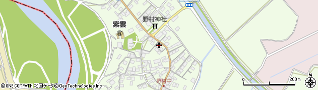 滋賀県近江八幡市野村町880周辺の地図