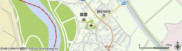 滋賀県近江八幡市野村町802周辺の地図