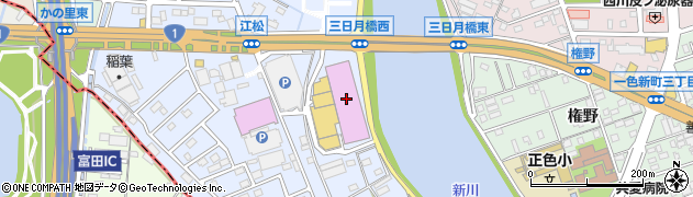中川コロナシネマワールド周辺の地図