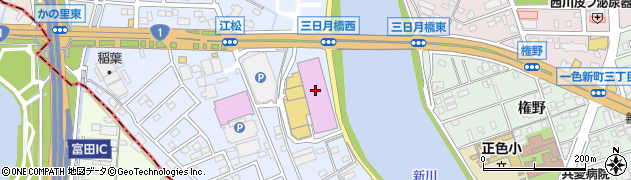 カラオケＪＯＹＪＯＹ　中川コロナワールド店周辺の地図