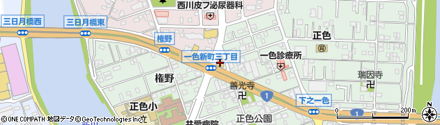 愛知県名古屋市中川区下之一色町波花138周辺の地図