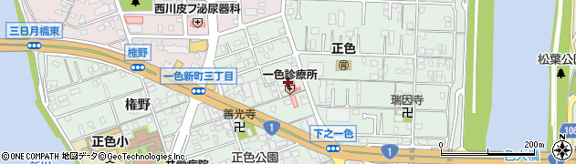 愛知県名古屋市中川区下之一色町波花93周辺の地図