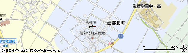 滋賀県東近江市建部北町283周辺の地図