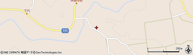 鳥取県日野郡日南町神戸上494周辺の地図
