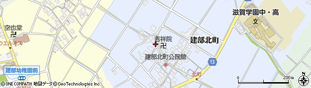 滋賀県東近江市建部北町445周辺の地図