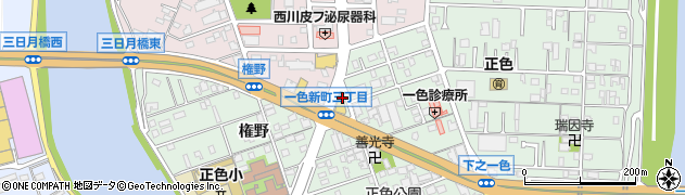 愛知県名古屋市中川区下之一色町波花134周辺の地図