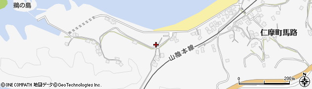 島根県大田市仁摩町馬路269周辺の地図