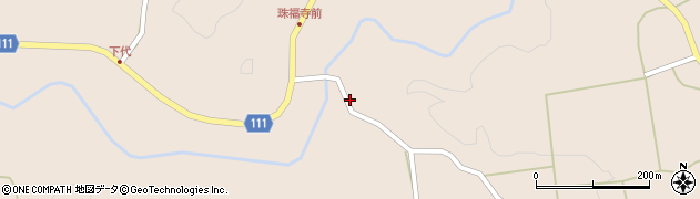 鳥取県日野郡日南町神戸上492周辺の地図