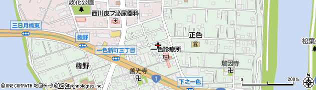 愛知県名古屋市中川区下之一色町波花97周辺の地図