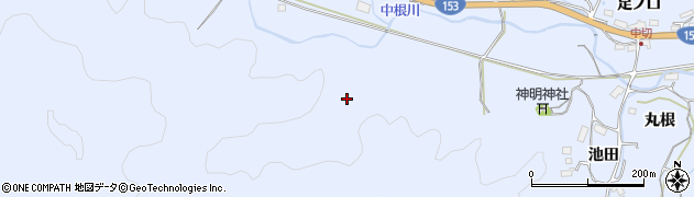 愛知県豊田市野口町（大洞）周辺の地図