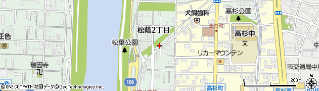 愛知県名古屋市中川区下之一色町松蔭２丁目40周辺の地図