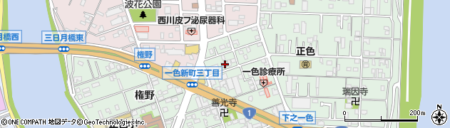 愛知県名古屋市中川区下之一色町波花66周辺の地図