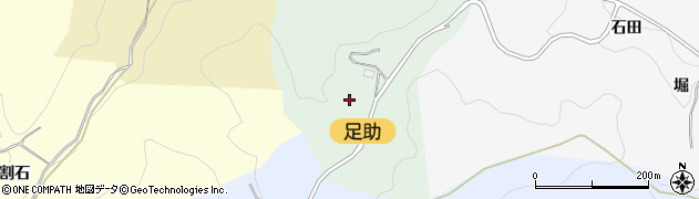 愛知県豊田市椿立町（荒田）周辺の地図