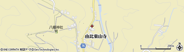 静岡県静岡市清水区由比東山寺1263周辺の地図