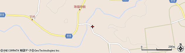 鳥取県日野郡日南町神戸上490周辺の地図