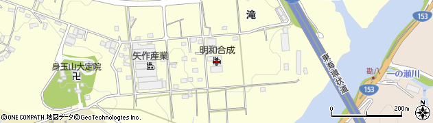 明和合成株式会社　第三工場周辺の地図