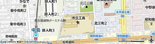 愛知県名古屋市中川区北江町3丁目周辺の地図