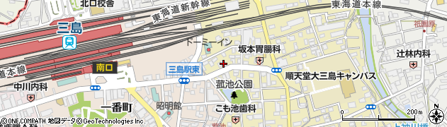ハマゴムエイコム株式会社　三島事業所周辺の地図