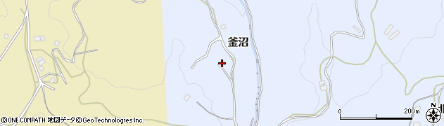 千葉県鴨川市釜沼1866周辺の地図