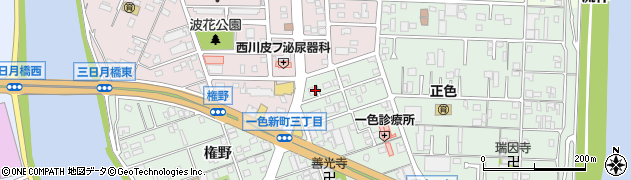 愛知県名古屋市中川区下之一色町波花31周辺の地図