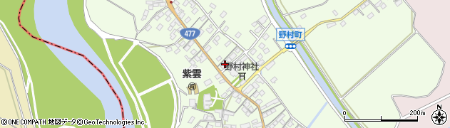 滋賀県近江八幡市野村町1441周辺の地図