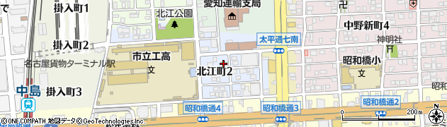 東洋シヤッター株式会社　名古屋支店周辺の地図