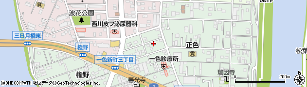 愛知県名古屋市中川区下之一色町波花79周辺の地図