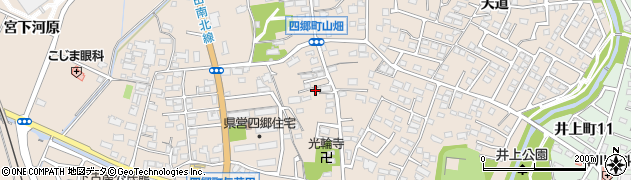 愛知県豊田市四郷町天道63周辺の地図