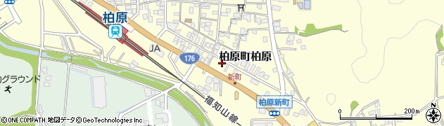 兵庫県丹波市柏原町柏原97周辺の地図