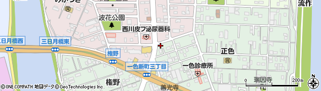 愛知県名古屋市中川区下之一色町波花33周辺の地図