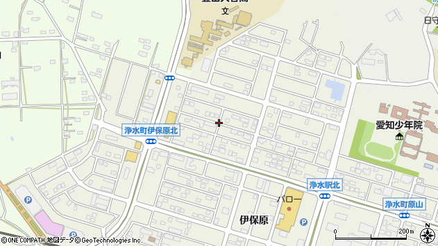 〒470-0343 愛知県豊田市浄水町の地図
