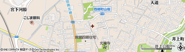 愛知県豊田市四郷町天道81周辺の地図