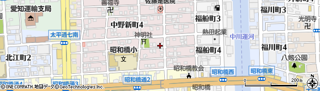 寺津屋周辺の地図