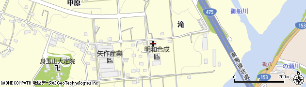 明和合成第二工場周辺の地図