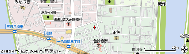 愛知県名古屋市中川区下之一色町波花3周辺の地図