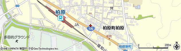 兵庫県丹波市柏原町柏原106周辺の地図