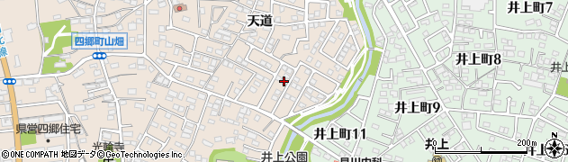 愛知県豊田市四郷町天道46周辺の地図