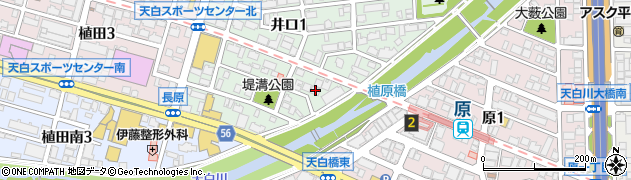 愛知県名古屋市天白区井口1丁目1408周辺の地図