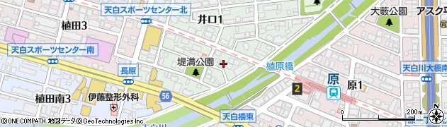 愛知県名古屋市天白区井口1丁目1410周辺の地図