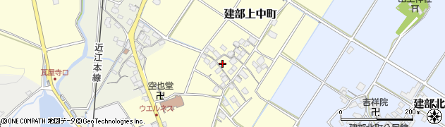滋賀県東近江市建部上中町228周辺の地図
